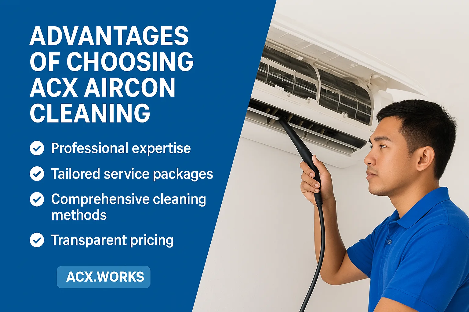 Advantages of ACX Aircon Cleaning Services in Singapore