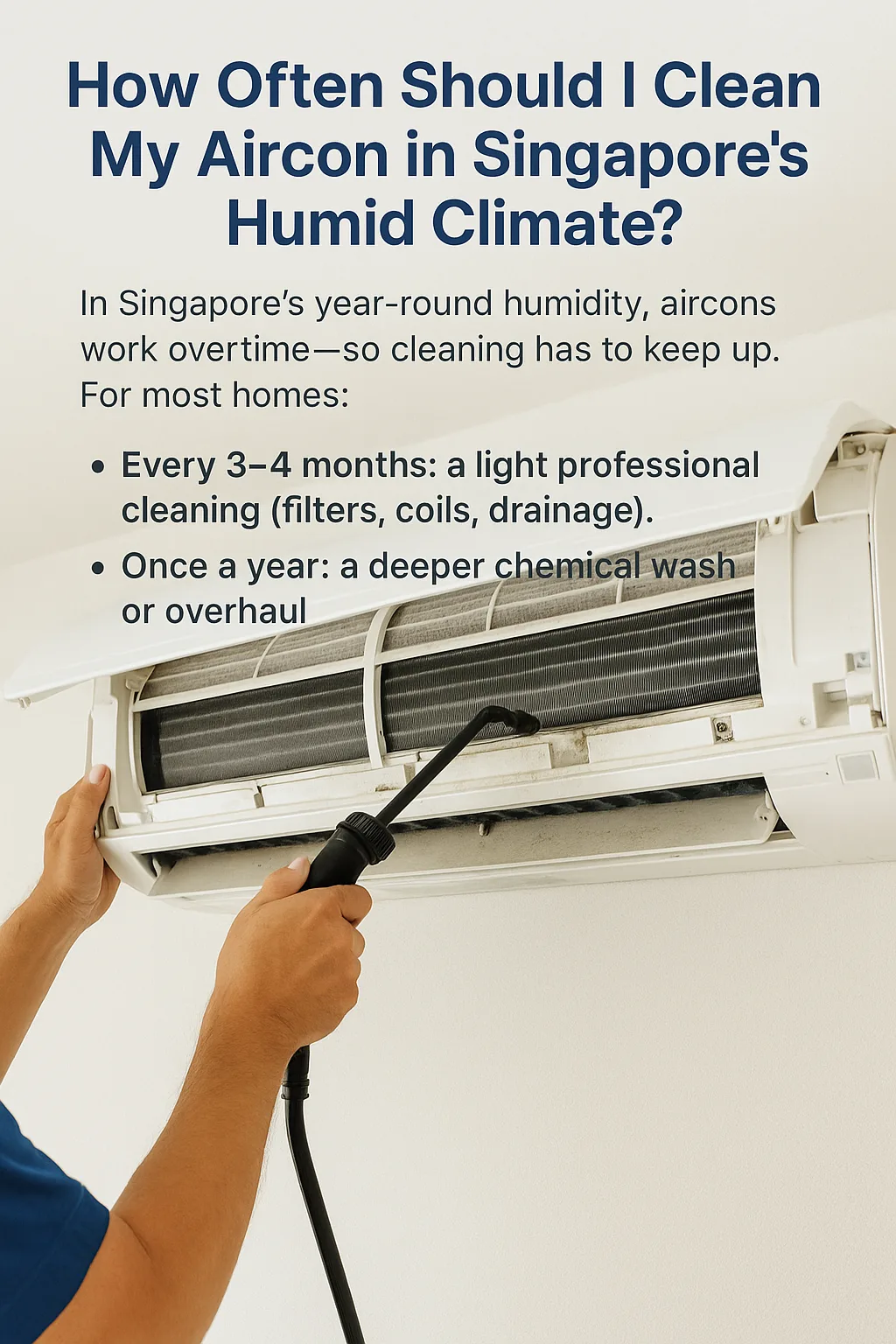How Often Should I Clean My Aircon in Singapore’s Humid Climate?